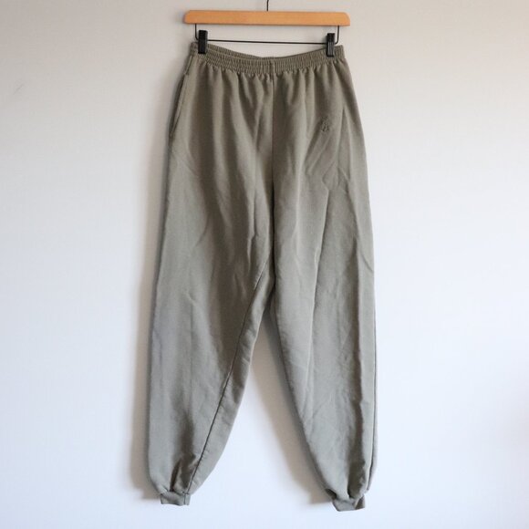 Northern Reflections Women's Green Sz Lrg Relaxed Elastic Fleece Sweatpants - Picture 1 of 12